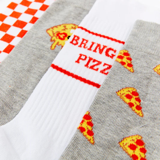 Pizza box socks gift set - 4 pairs