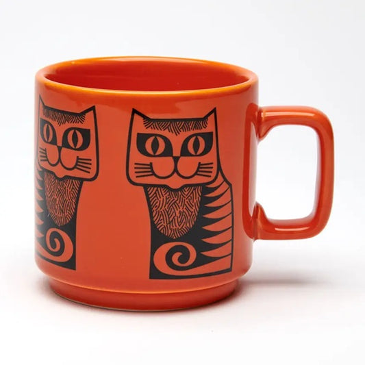 Magpie x Hornsea Mug Cat Orange