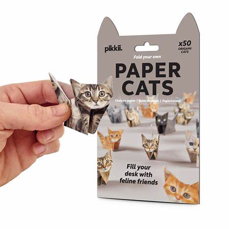 Paper cats origami