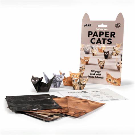 Paper cats origami