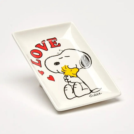 Snoopy love trinket dish