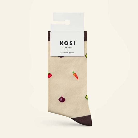 Kosi bamboo socks - veg patch