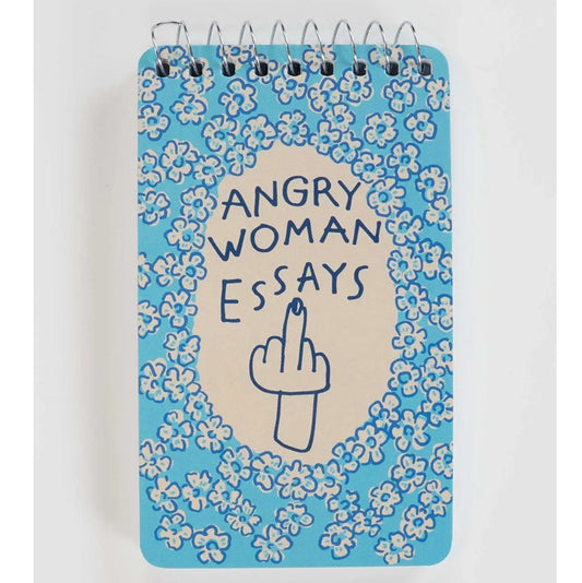 Angry woman essays notebook