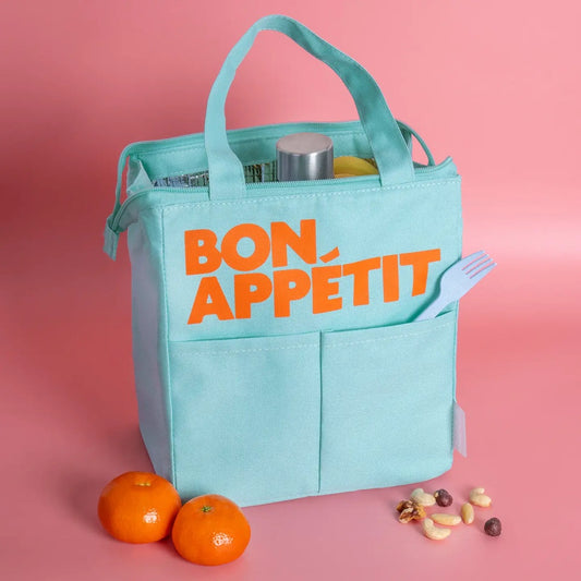 Bon appetit lunch bag - mint green