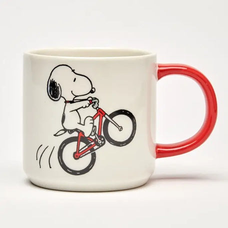 Peanuts Snoopy "Born to ride" mug