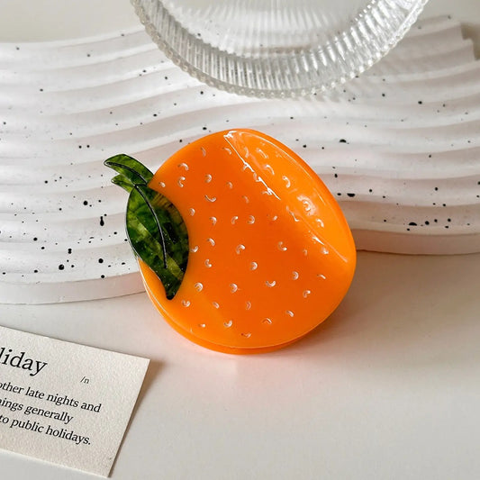 Claw clip - orange