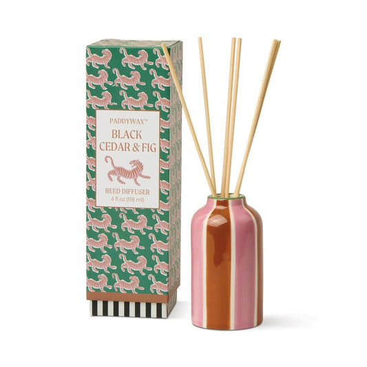 A Dopo Tiger Ceramic Diffuser - Black Cedar & Fig