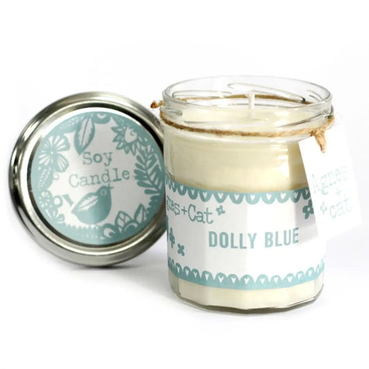 Agnes & Cat soy Wax Candle dolly blue