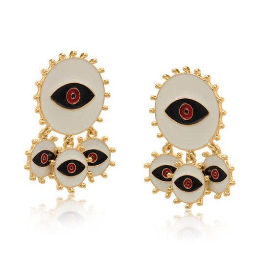 Sirma 'evil eye' earrings
