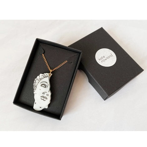 Kate Rowland Greek sculpture Necklace