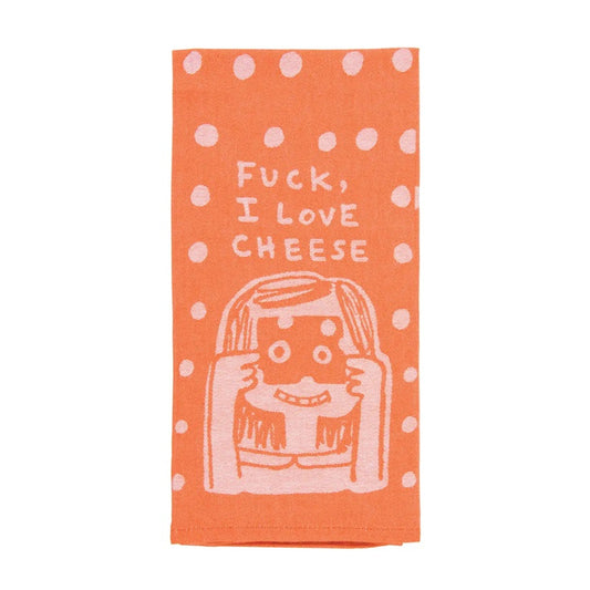 Fuck I Love Cheese Dish Cloth