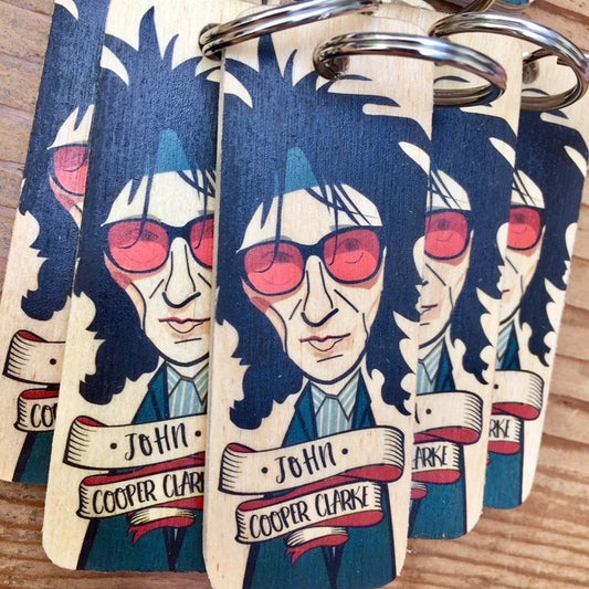 John Cooper Clarke Keyring