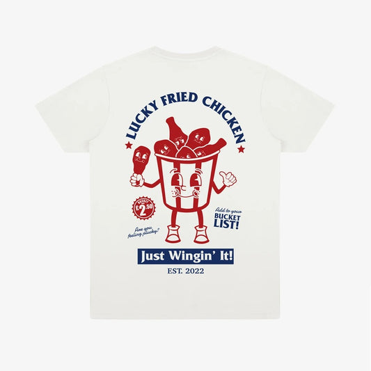 Lucky Fried Chicken Tshirt Size M