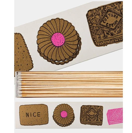'Biscuit' XL safety matches by Archivist