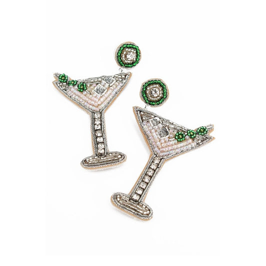 My Doris martini cocktail earrings