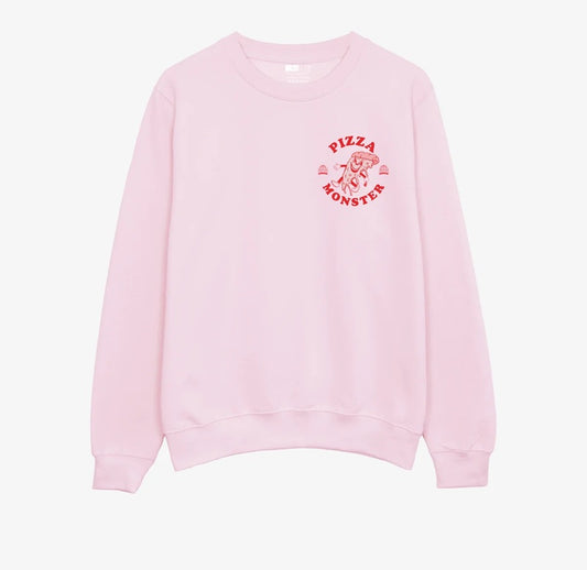 Pizza Monster Sweatshirt Size M