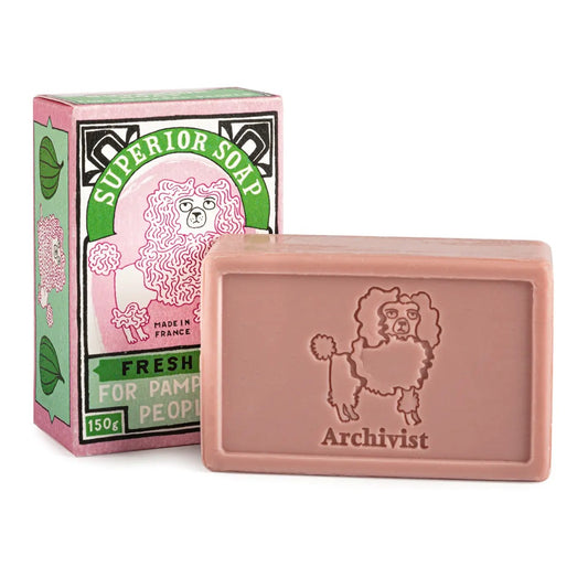 Superior soap pink poodle - fig scented