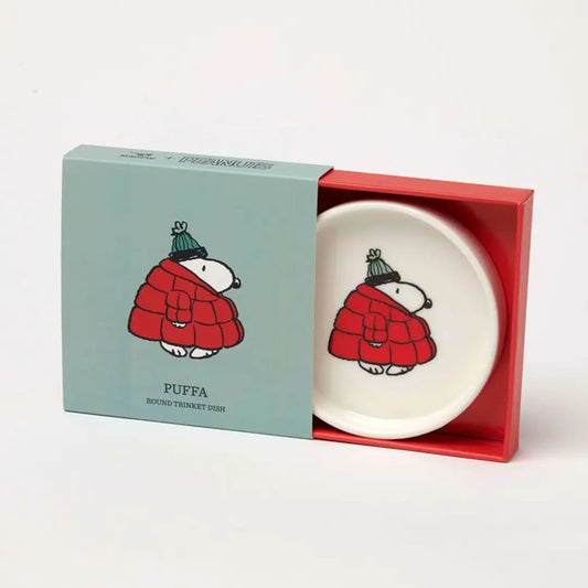 Snoopy puffa jacket trinket dish