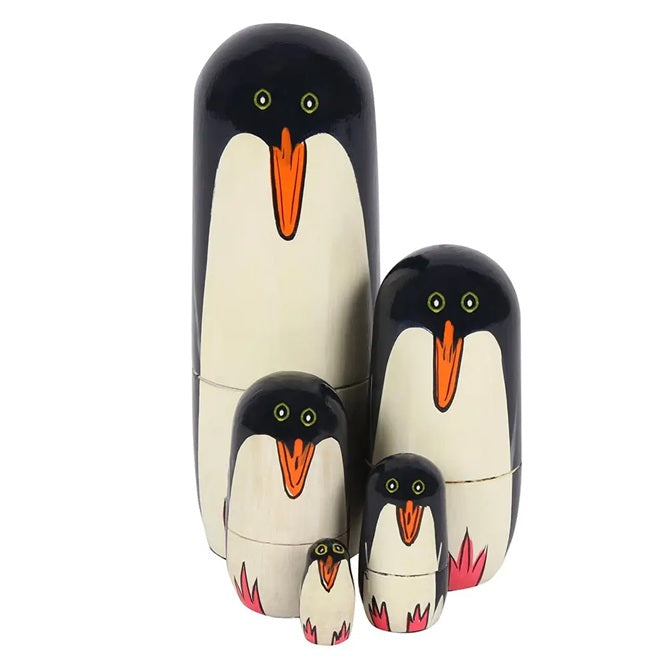 Penguin russian doll set