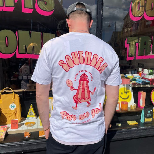 Southsea Pier We Go Tshirt Size M