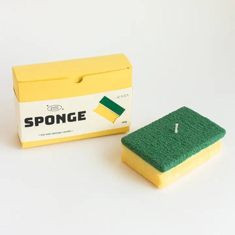 Sparkle and shine sponge - soy wax candle 195g