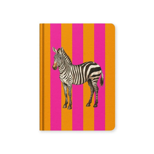 Striped zebra notebook